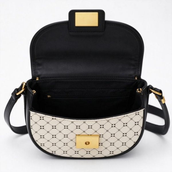 Black Soft Tote Bag Tote Shoulder Bucket Hundred Bags Large Capacity Shopping Bag